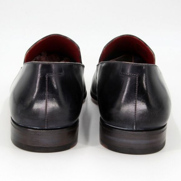 BERLUTI James Tobacco Leather Brogue Goodyear Construction Slip On sz 11.5 main image 12